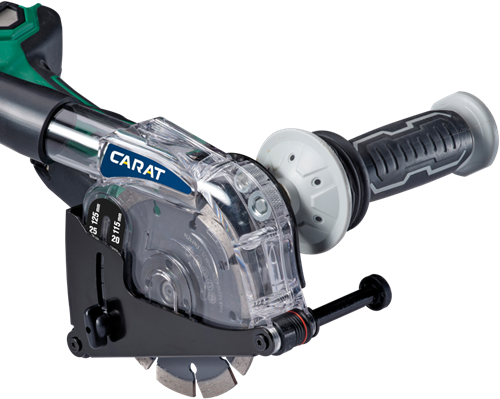 Carat Dustprotect | Transparant Stofkap Haakse Slijper Ø115 - Ø125 – DPZ0200000-2