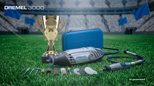 Dremel Serie 3000 (3000-1/25) + flexibele as + etui + trofee met 25 Dremel accessoires - F0133000WC-2