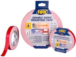 HPX Spiegel bevestigingstape | Wit | 19mm x 5m - DS1905 DS1905