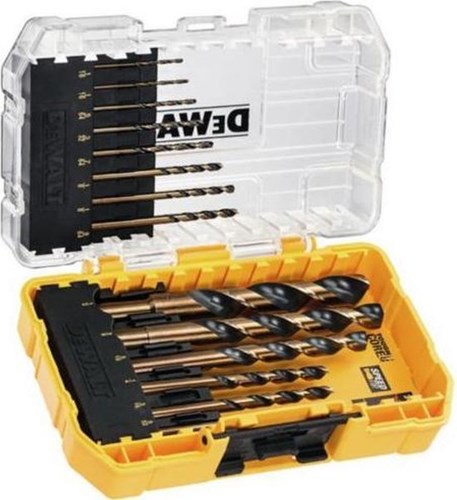 DeWALT DT70728-QZ metaalborenset in Tough Case 19-delig DeWALT DT70728-QZ metaalborenset in Tough Case 19-delig