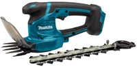 Makita DUM111ZX 18 V Grasschaar | Zonder accu's en lader, in doos, inclusief buxusschaar - DUM111ZX