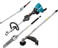 Makita DUX60ZX11 | 2x18 V Combisysteem + Bosmaaier-, Heggenschaar- en Kettingzaag opzetstuk | Zonder accu's & Lader - DUX60ZX11