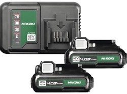 Hikoki UC12SLWFZ | Powerpack | Incl. 12 V 4,0 Ah accu's & lader - UC12SLWFZ