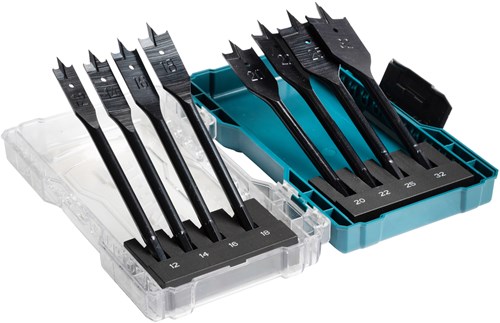 Makita Accessoires e-08698 speedborenset | 150 mm | 1/4" zeskant | 8-delig - e-08698 afbeelding