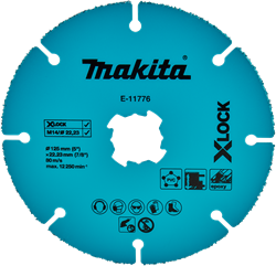 Makita Accessoires Doorslijpschijf 125x22,23x2,0mm - E-11776 E-11776