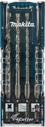 Makita Accessoires B4S: Betonborenset 4-delig - E-14249