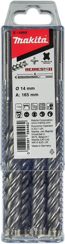 Makita Accessoires P4S: Betonboor 14x165mm - E-14869 E-14869