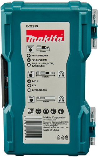 Makita Accessoires E-22919 Slagschroefbitset | 32-delig - E-22919-3