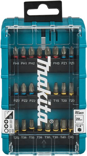 Makita Accessoires Slagschroefbitset 28-delig - E-25068