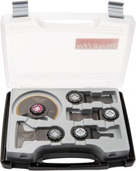 Makita Accessoires Invalzaagblad Set Multitool 5-delig, Starlock - E-29854