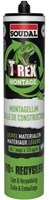 Soudal T-Rex Montage Lichte Materialen | Beige | 310 ml - 157564
