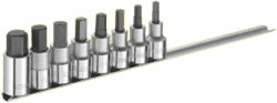 Expert by Facom schroevendraaierdoppenset 6-kant 1/2"| 8-delig | E032904 - E032904