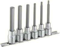 Expert by Facom lange 6-kante schroevendraaierdoppenset 1/2" | 6-delig | E032941 - E032941