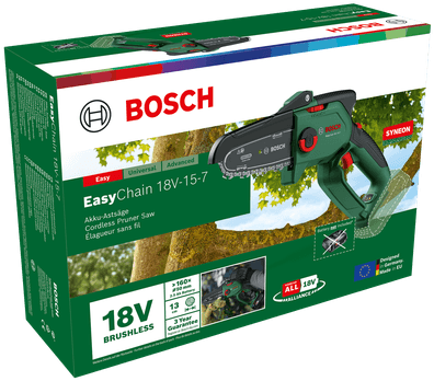 Bosch Groen Accukettingzaag EasyChain 18V-15-7 | Zonder accu en lader - 06008B8901-2