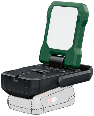 Bosch Groen EasySpotlight 18V-400 Accu Zaklamp | Zonder accu en lader - 06039A1200