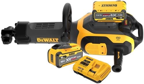 DeWALT DCH966Z2 XR FlexVolt Accu Breekhamer | Inclusief 2x 54v/18v 15.0 Ah FlexVolt accu's en lader - DCH966Z2-QW