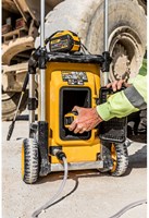 Accu Hogedrukreiniger 1000 psi, compatibel met Dewalt 18 V, draagbaar pistool voor auto's, ramen, gazon, tuinen, zwembaden, 5 m broek