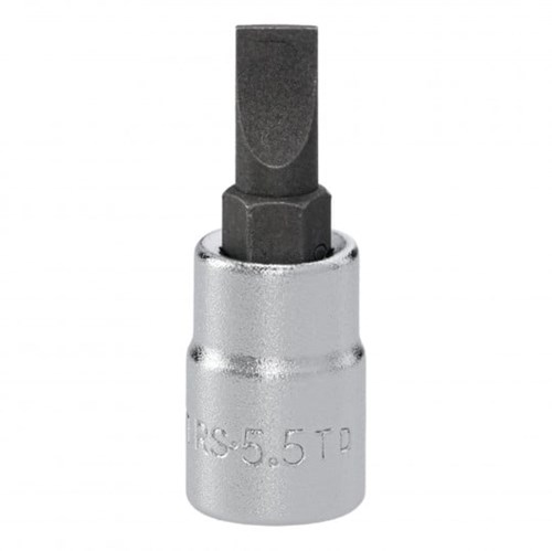 Facom start schroevendraaierdop 1/4" plat 5 5mm - RS.5.5T