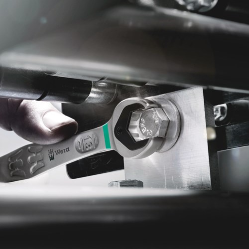Wera Dubbele steeksleutel | 30 x 32 mm lengte 305 mm | mat verchroomd | 1 stuk - 05020264001 05020264001-2