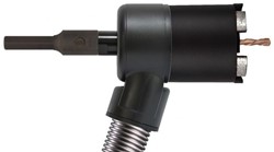 Inter Dynamics EPDS82 Diamant Dozenboor 82mm + Stofafzuigadapter - EPDS82