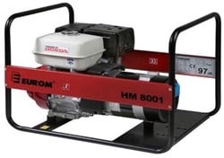 Eurom HM8001 benzine generator 8,7 kW | Honda motor - 449082
