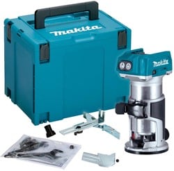 Makita DRT50ZJ Accu Freesmachine 18v Li-ion | zonder accu's en lader in M-box