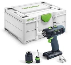 Festool T 18+3 Li Basic Accuschroefboormachine | zonder accu's en lader - 576448