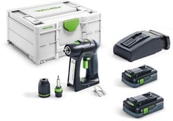 Festool C 18 HPC 4,0 I-Plus Accuschroefboormachine | 18v 4.0Ah Li-ion - 576435