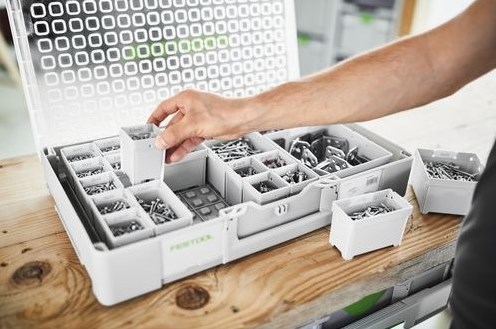 Festool Accessoires SYS3 ORG L 89 Systainer organizer | inclusief 20 inzetbakjes - 204856-3