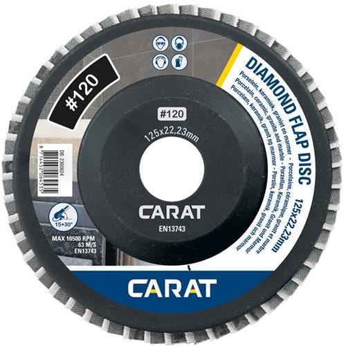 Carat Diamant Lamellenschijf | Ø125 #120 – EFD1200000
