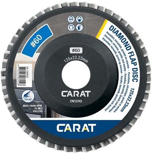 Carat Diamant Lamellenschijf | Ø125 #60 – EFD0600000