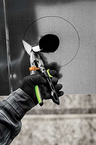 Fiskars PowerGear Aviation blikschaar | rechts | offset - 1027210-2