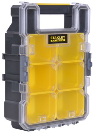 COSTWAY 2-in-1 werkplaatswagen incl. koffer & 8 vakken & haken