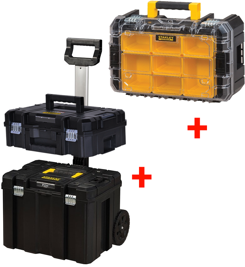 Stanley Koffers FMST1-80101 FatMax Tstak Opbergsysteem Bonuspack 3