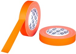 HPX Gaffer tape fluo | Oranje | 25mm x 25m - FO2525  - FO2525