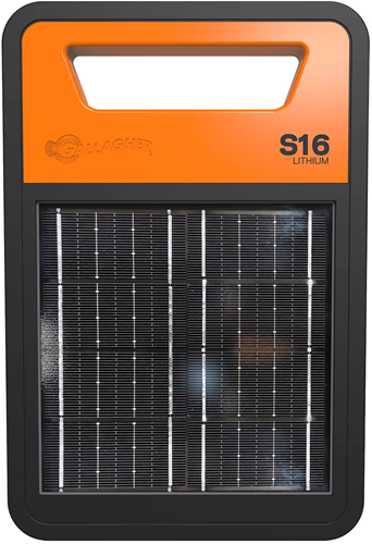 Gallagher Solar Schrikdraadapparaat S16li | 0,16J | Lithium - G35033-2