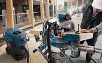 Bosch Blauw GAS 35 M AFC Professional nat en droog stofzuiger - 06019C3100-2