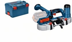Bosch Blauw GCB 18V-63 Accubandzaag Solo | zonder accu's en lader in L-boxx - 06012A0401