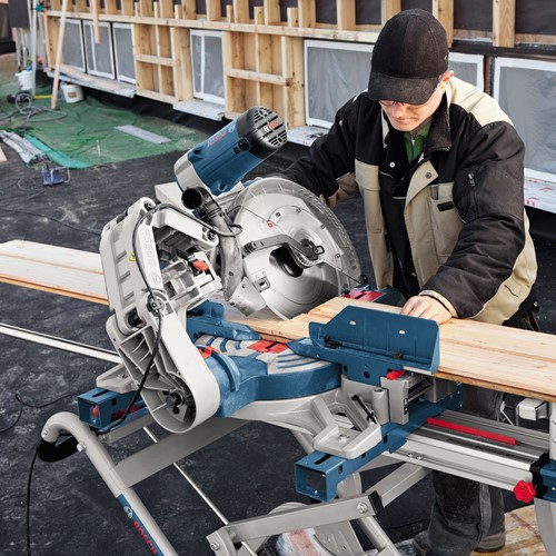 Bosch Blauw GCM 12 GDL afkortzaag | 305 mm | 2000 Watt | 0601B23600 - 0601B23600-3