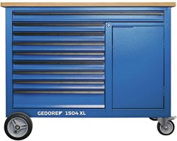Gedore 1504 XL-S-306 AGRAR | VERRIJDBARE WERKBANK |  GEREEDSCHAPSET | 306-DELIG - 3434834