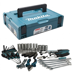 Makita Accessoires E-11542 | Gereedschapsset | Makpac koffer | 87-delig - E-11542