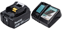 Makita Accessoires 18 V Starterset 3,0Ah BL1830B + lader DC18RC | 18V (1x 3.0Ah accu + lader) - 191A24-4-2