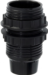 Enzo Lamphouder E14 met 2xring zwart - 6042260