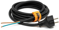 QwattPro Aansluitsnoer klas.II 5m 2X1,0 H07RN-F IP44/10A - 2510030 - 2510030