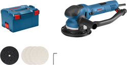 Bosch Blauw GET 75-150 - Excenterschuurmachine | 150mm 750w in L-boxx koffer - 0601257101