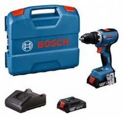 Bosch Blauw GSR 18V-65 Accu Schroefboormachine | Incl. accu's en lader - 06019N3000