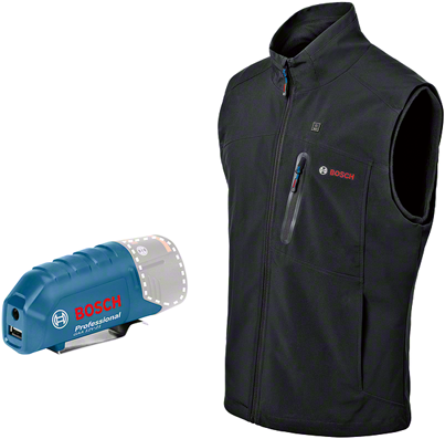 Bosch Blauw GHV 12 + 18V XA | Verwarmde bodywarmer L | Zonder accu & lader 06188000EC