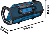 Bosch Blauw GPB 18V-2 C | Bouwradio 18V | Zonder accu's & lader - 06014A3000-2