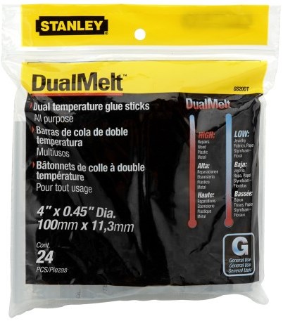 Stanley handgereedschap Lijmstick 11,5mm - 24 Stuks - 1-GS20DT