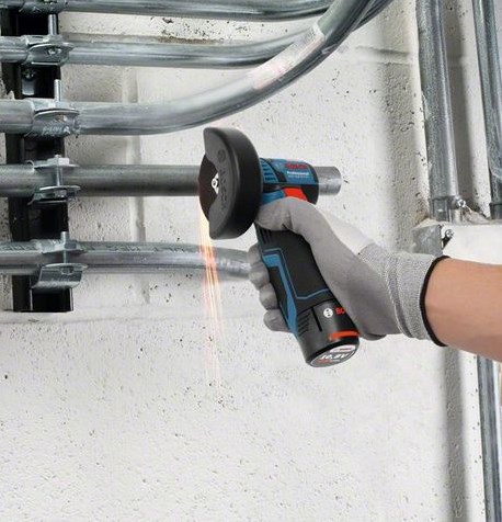 Bosch Blauw GWS 12V-76 Haakse accu slijpmachine | In L-Boxx | zonder accu's en lader - 06019F2003-3